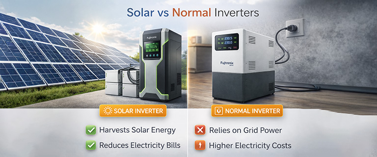 Solar Inverters vs. Normal Inverters